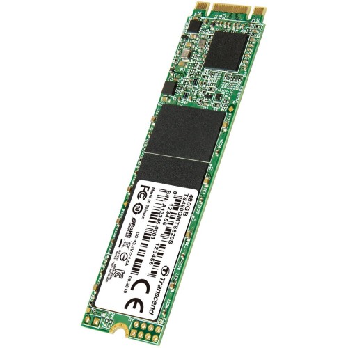 Твердотельный диск 480GB Transcend MTS820, 3D NAND, M.2, SATA III [R/W - 560/520 MB/s]